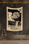 Vagonik Tarot Kartı Ace Of Stars Duvar Örtüsü Halısı