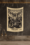 Vagonik Tarot Kartı Chalices Duvar Örtüsü Halısı