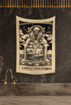 Vagonik Tarot Kartı King Of Chalices Duvar Örtüsü Halısı
