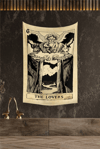 Vagonik Tarot Kartı The Lovers Duvar Örtüsü Halısı