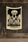 Vagonik Tarot Kartı The Moon Duvar Örtüsü Halısı