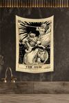 Vagonik Tarot Kartı The Sun Duvar Örtüsü Halısı