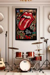 Vagonik The Rolling Stones Duvar Örtüsü Duvar Halısı