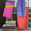 Vagonik Ultra Soft Jakarlı Desenli Plaj Havlusu 70 x 140 cm - Lila