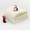 Vagonik Yummy Wellsoft Krem Bebek Battaniyesi Örtüsü 80x80 cm