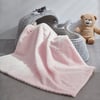 Vagonik Yummy Wellsoft Pembe Bebek Battaniyesi Örtüsü 80x80 cm