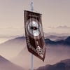 Yüzüklerin Efendisi Güç Yüzükleri Mordor Krallığı Flama Bayrak 50x100