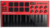 AKAI MPKMINI 3 Kırmızı MIDI Klavye