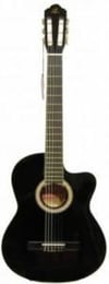 Barcelona LC 3900 CBK Cutaway Siyah Klasik Gitar KILIF+PENA