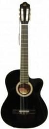 Barcelona LC 3900 CBK Cutaway Siyah Klasik Gitar KILIF+PENA