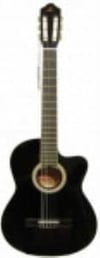 Barcelona LC 3900 CBK Cutaway Siyah Klasik Gitar KILIF+PENA