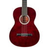 BARCELONA LC 3900 TR Transparan Kırmızı Klasik Gitar (KILIFLI)