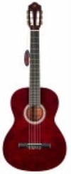 BARCELONA LC 3900 TR Transparan Kırmızı Klasik Gitar (KILIFLI)