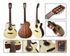CORT CEC1 OPW Elektro Klasik Gitar (ORİJİNAL KILIF+JAK+ASKI+PENA)