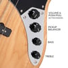 Cort GB64JJNAT 4 Telli Bas Gitar (Naturel)