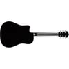 Fender FA-125CE BLK Elektro Akustik Gitar (KILIF+ASKI+JAK+PENA)