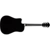 Fender FA-125CE BLK Elektro Akustik Gitar (KILIF+ASKI+JAK+PENA)