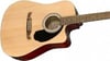 Fender FA-125CE NAT Elektro Akustik Gitar (KILIF+ASKI+JAK+PENA)
