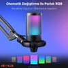 Fifine Ampligame A6T USB Podcast Mikrofon Seti (Siyah)