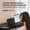KAWAI KDP75B Siyah Dijital Piyano (Tabure & Kulaklık Hediyeli)