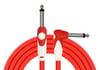 Kirlin LGI-202-3M-RD Düz/L Uç 3 Metre Kırmızı Enstrüman Kablosu
