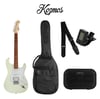 KOZMOS KGP-STG20HSS-OWH Beyaz Elektro Gitar Seti