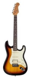 KOZMOS KST-62HSS-GRWN-3TS 3 Ton Sunburst Elektro Gitar