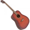 Madison MAG-41M-TRD Trans Red Akustik Gitar (KILIF+PENA)