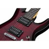 Schecter C-6 Plus Elektro Gitar (See-Thru Cherry Burst)