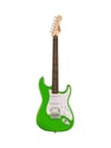 Squier FSR Sonic Stratocaster HSS Laurel Klavye WPG Lime Green Elektro Gitar