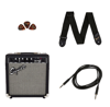 Squier Sonic Stratocaster Siyah Elektro Gitar Seti