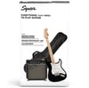 Squier Sonic Stratocaster Siyah Elektro Gitar Seti