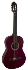 Valencia VC204TWR Bordo Klasik Gitar (KILIF+PENA+YEDEK TEL TAKIMI)