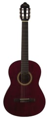 Valencia VC204TWR Bordo Klasik Gitar (KILIF+PENA+YEDEK TEL TAKIMI)