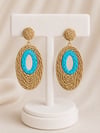 Hasır Oval Küpe