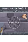 Balpeteği 3 Kişilik Vizon Lastikli Kanepe Örtüsü | Lastikli Koltuk Örtüsü | koltuk kılıfı