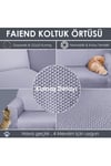 Balpeteği 3+3+1+1 lastikli kanepe örtüsü | lastikli koltuk örtüsü | koltuk kılıfı takımı