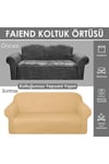 Balpeteği 3+3+1+1 lastikli kanepe örtüsü | lastikli koltuk örtüsü | koltuk kılıfı takımı