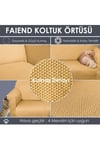 Balpeteği 3+3+1+1 lastikli kanepe örtüsü | lastikli koltuk örtüsü | koltuk kılıfı takımı
