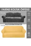 Balpeteği 3+3+1+1 lastikli kanepe örtüsü | lastikli koltuk örtüsü | koltuk kılıfı takımı