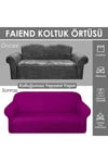 Balpeteği 3+3+1+1 lastikli kanepe örtüsü | lastikli koltuk örtüsü | koltuk kılıfı takımı