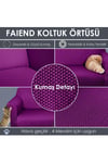 Balpeteği 3+3+1+1 lastikli kanepe örtüsü | lastikli koltuk örtüsü | koltuk kılıfı takımı