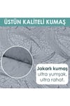 Jakarlı 3kişilik Lastikli Koltuk Kılıfı Çekyat Koltuk Örtüsü Streç Esnek kanepe kılıfı (SEHRA DESEN)