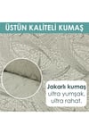 Jakarlı 3kişilik Lastikli Koltuk Kılıfı Çekyat Koltuk Örtüsü Streç Esnek kanepe kılıfı (SEHRA DESEN)