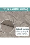 Jakarlı 3kişilik Lastikli Koltuk Kılıfı Çekyat Koltuk Örtüsü Streç Esnek kanepe kılıfı (SEHRA DESEN)