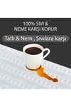 Micro Fitted Full Kenarlı Sıvı Su Geçirmez  Tek Çift Kişilik Beyaz Renkli Yatak Koruyucu Alez Çarşaf