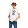  Bisiklet Yaka Baskılı Erkek T-shirt Tc7123
