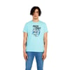  Bisiklet Yaka Baskılı Erkek T-shirt Tc7123