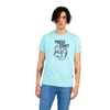  Bisiklet Yaka Baskılı Erkek T-shirt Tc7123