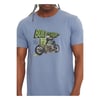  Erkek Rider Baskılı T-shirt Tc7059